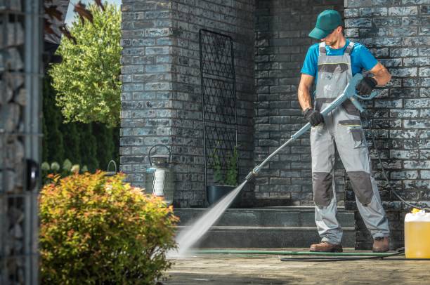 Post-Construction Pressure Washing in Pinehurst, TX